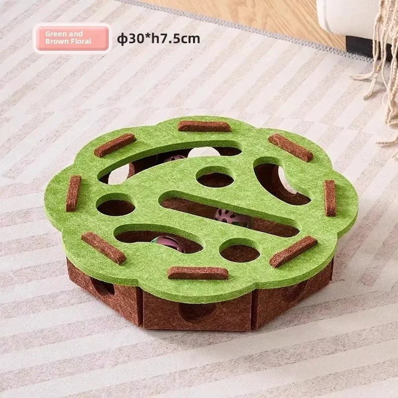 Interactive Cat Scratcher & Play House