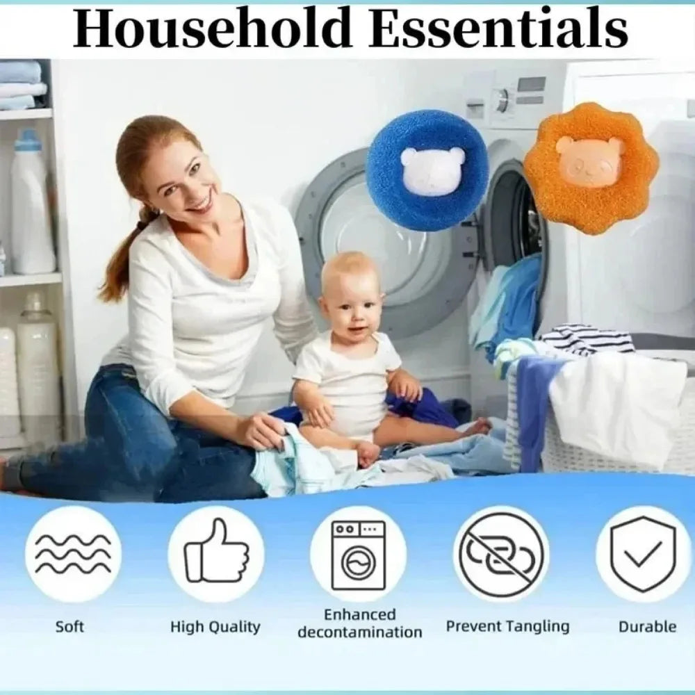 Reusable Laundry Hair Remover Balls
