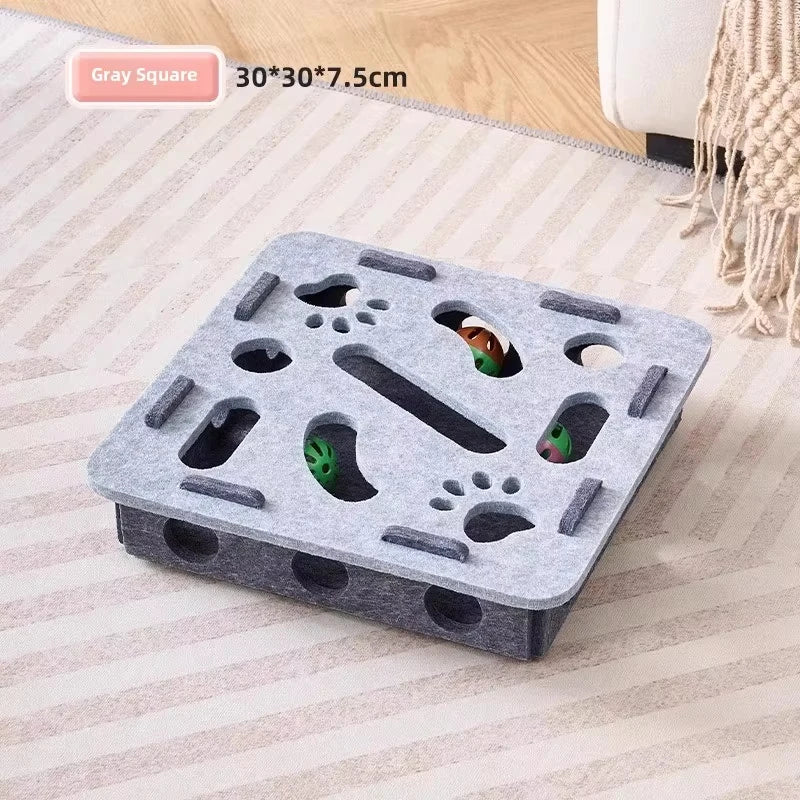 Interactive Cat Scratcher & Play House