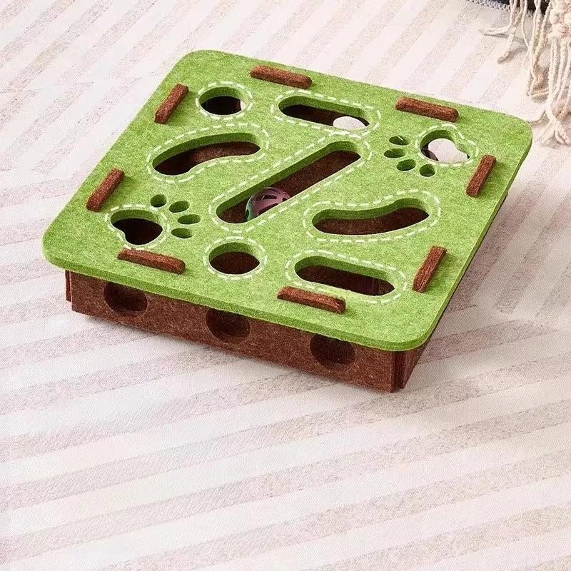 Interactive Cat Scratcher & Play House