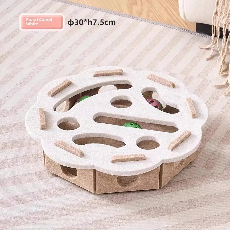 Interactive Cat Scratcher & Play House
