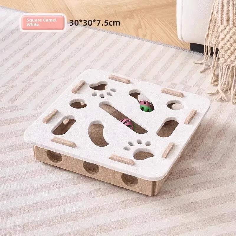 Interactive Cat Scratcher & Play House