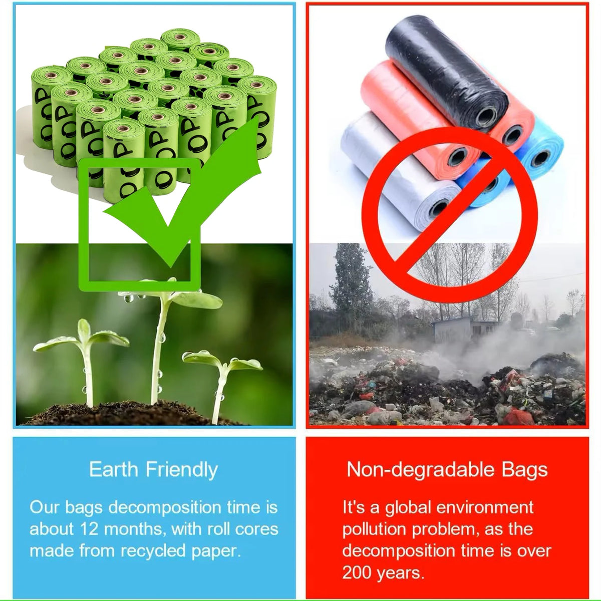 Scented Dog Poop Bags