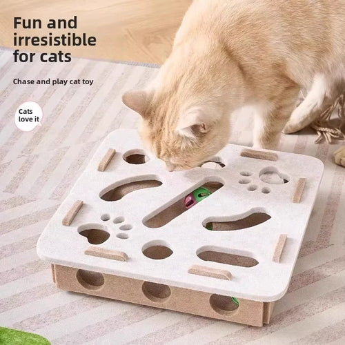 Interactive Cat Scratcher & Play House