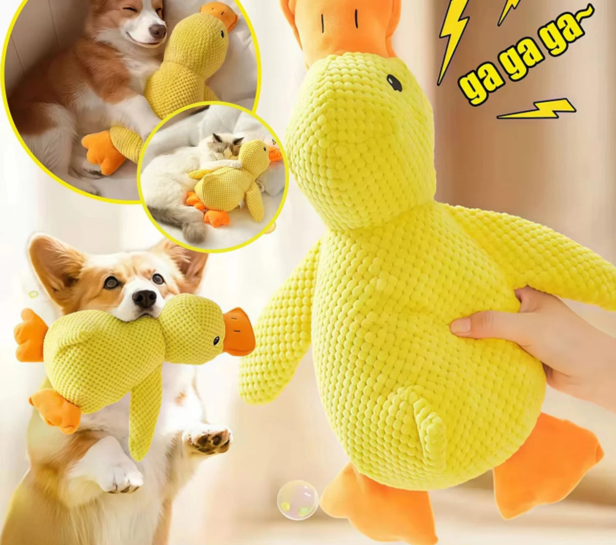 Soft Interactive Dog Chew Toy